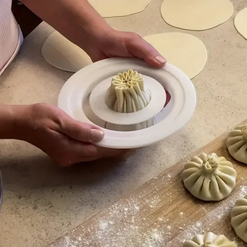 Brötchen- und Knödelmaschine in Blumenform