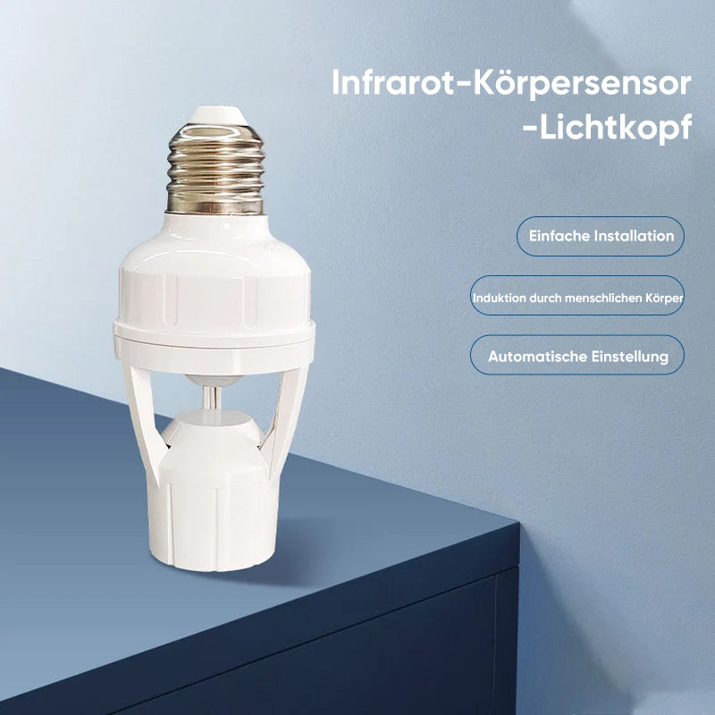 E27 Schraubsensor-Lampenkopf