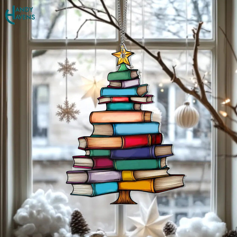 📚✨Weihnachtsbuch-Baumschmuck