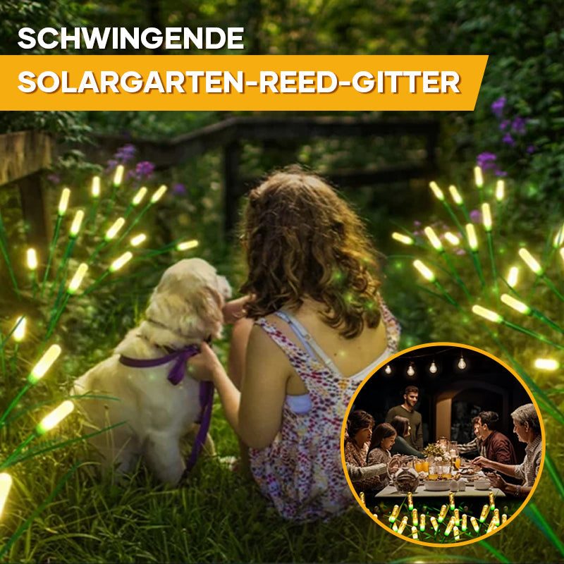 Schwankende Solar-Garten-Rohrlichter