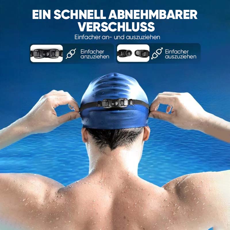 Weitwinkel-Schwimmbrille mit Antibeschlag-Effekt