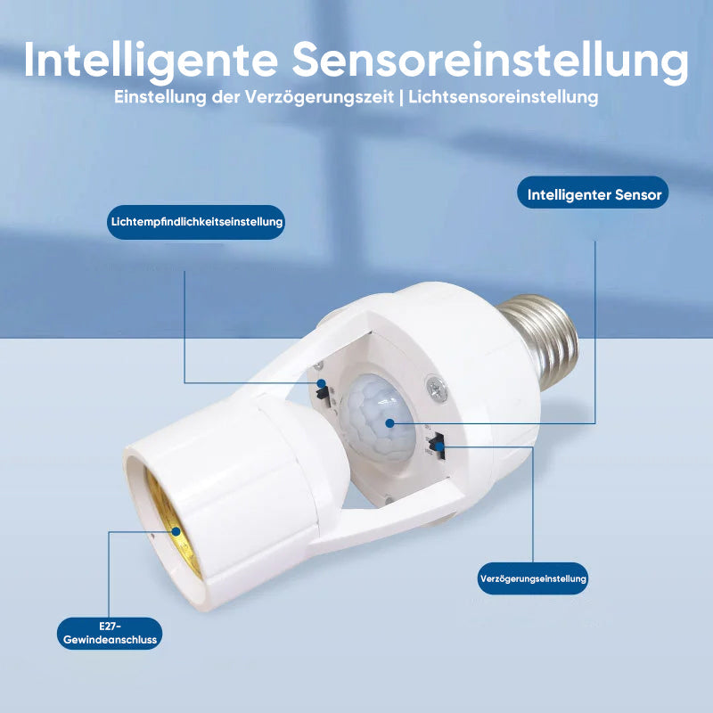 E27 Schraubsensor-Lampenkopf