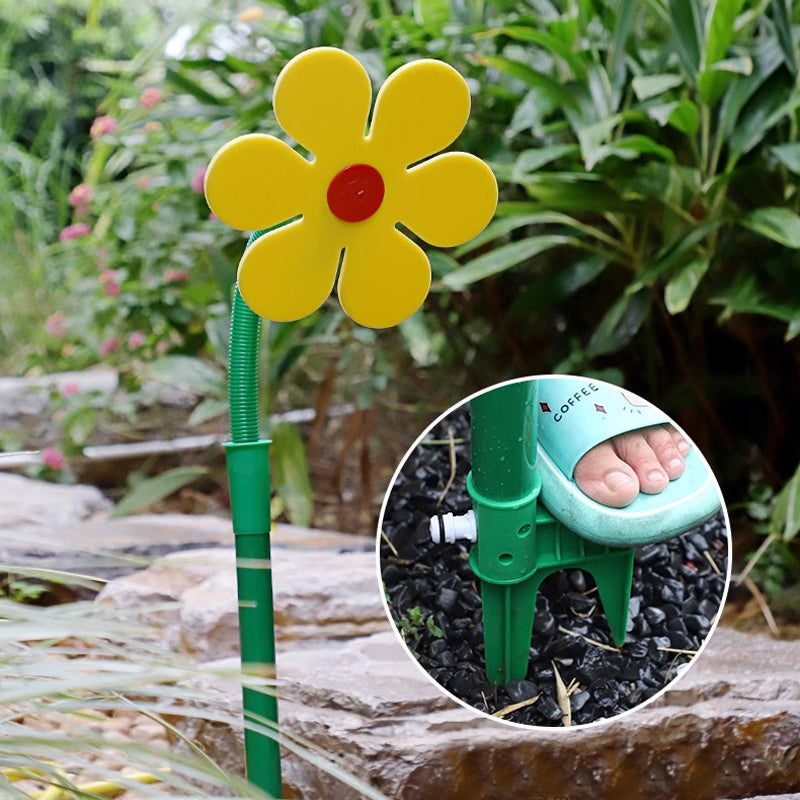 Wackelnder Sonnenblumensprinkler