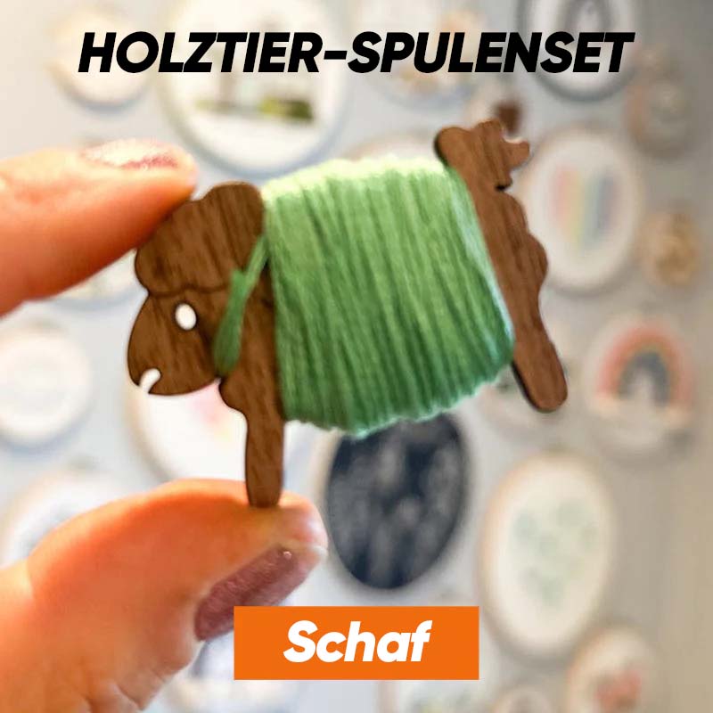 Holzklöppelset in Tierform