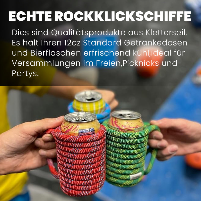 Becherschutz aus Kletterseil