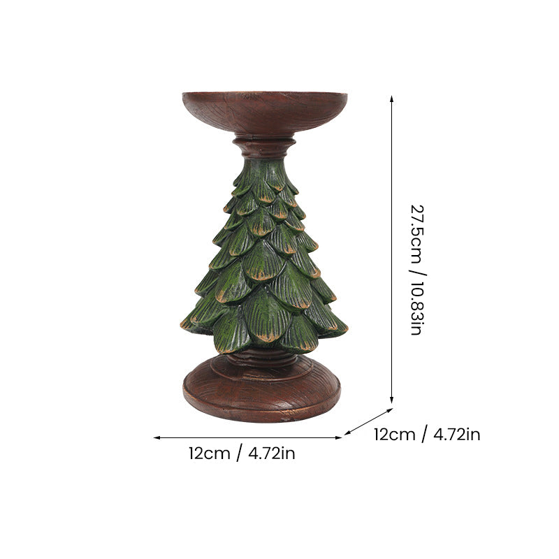 Retro-Weihnachtsbaum-Kerzenschmuck