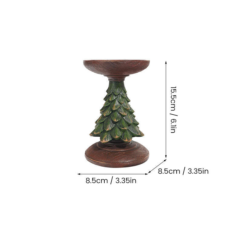 Retro-Weihnachtsbaum-Kerzenschmuck