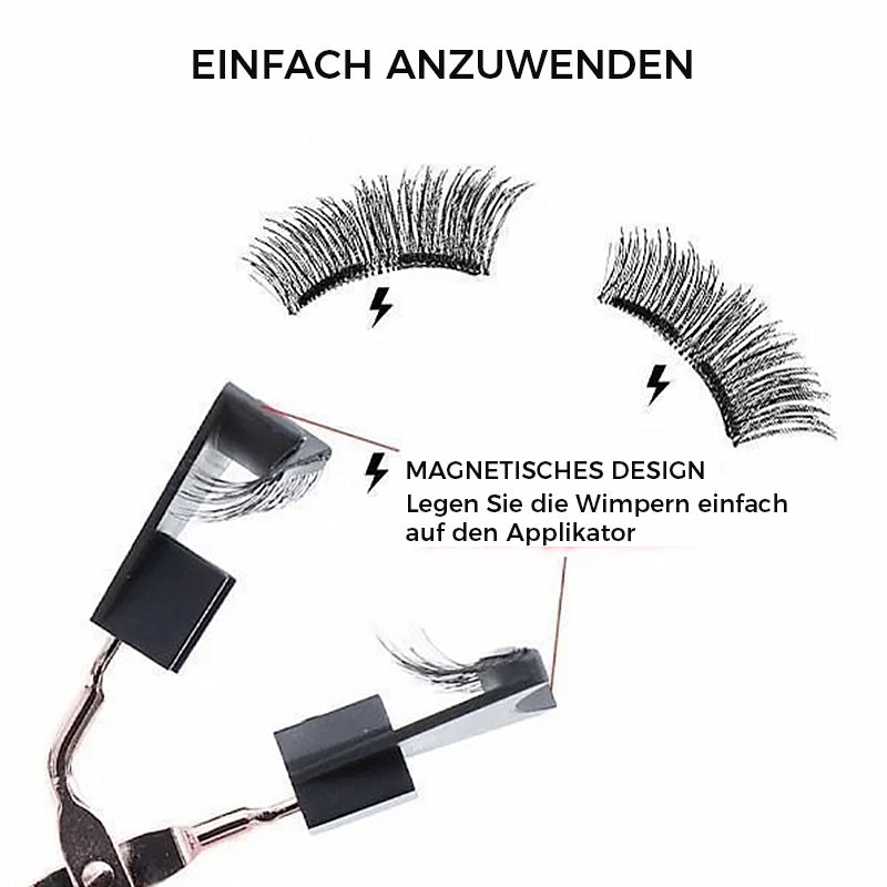 Wiederverwendbares magnetisches Wimpernset