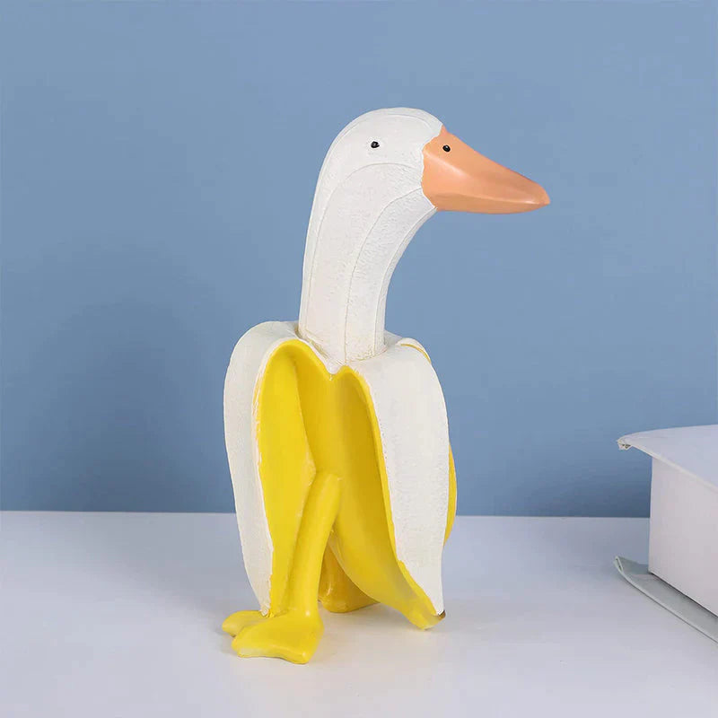 Kreativ kunst - Bananen Ente Verzierung