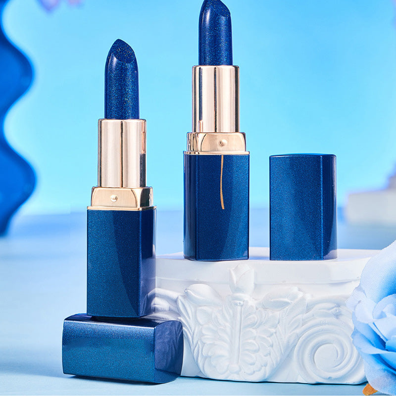 Blauer, farbwechselnder Lippenstift von Enchantress