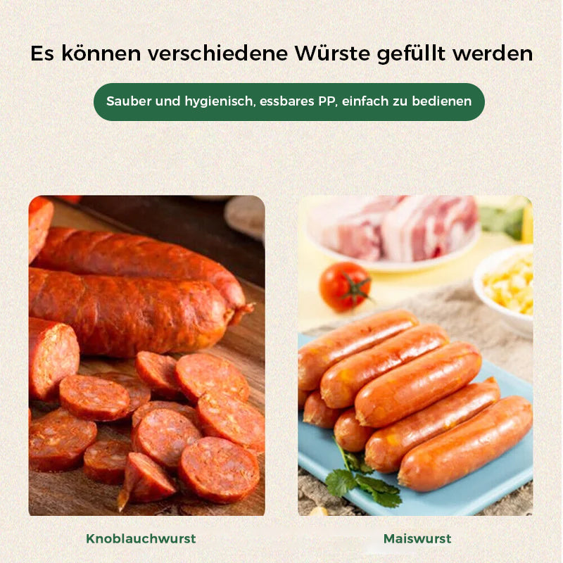 Manueller Wurstbereiter – Werkzeug zum Füllen von Fleisch in der Küche