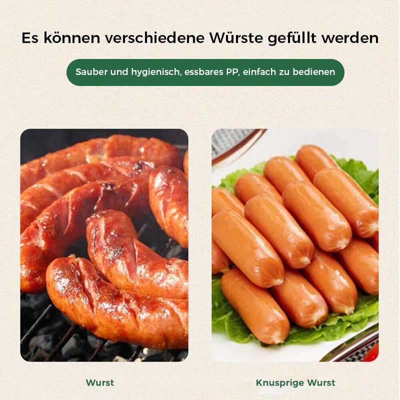 Manueller Wurstbereiter – Werkzeug zum Füllen von Fleisch in der Küche