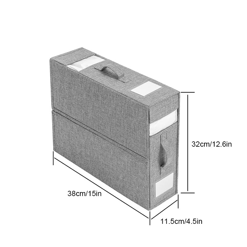 Faltbare Aufbewahrungsbox für Bettwäsche