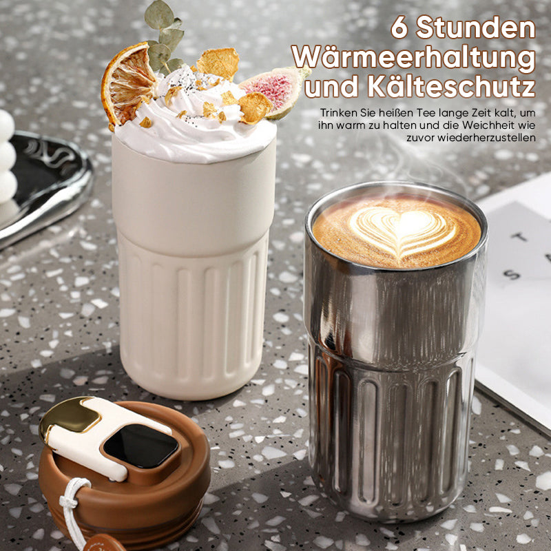 Kaffee-Thermoskanne Mit Temperaturanzeige