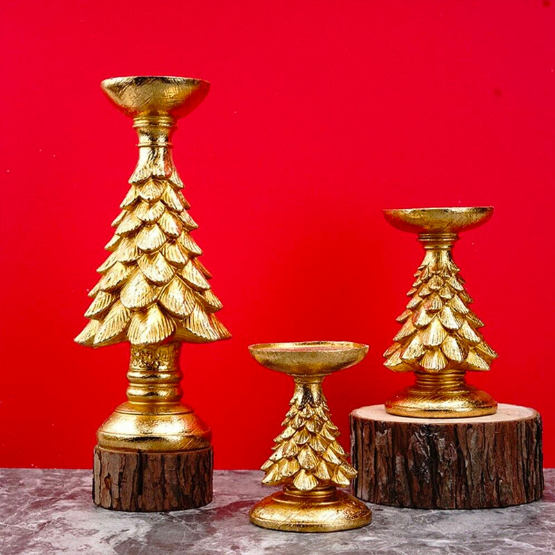 Retro-Weihnachtsbaum-Kerzenschmuck