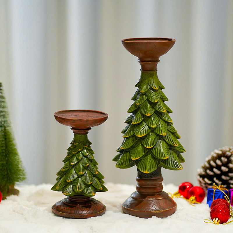 Retro-Weihnachtsbaum-Kerzenschmuck