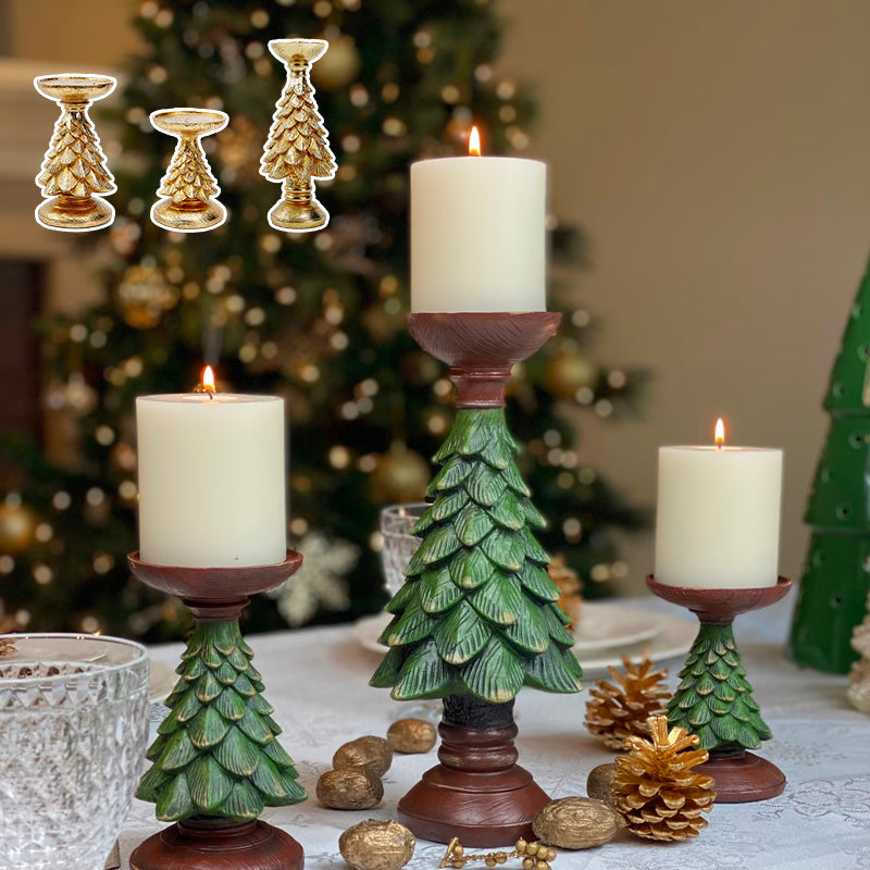 Retro-Weihnachtsbaum-Kerzenschmuck